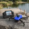 foozacLF672 screen-controlled brushless drone with three cameras, optical flow obstacle avoidance, high-definition aerial photography, remote control aircraft for foreign trade details Picture